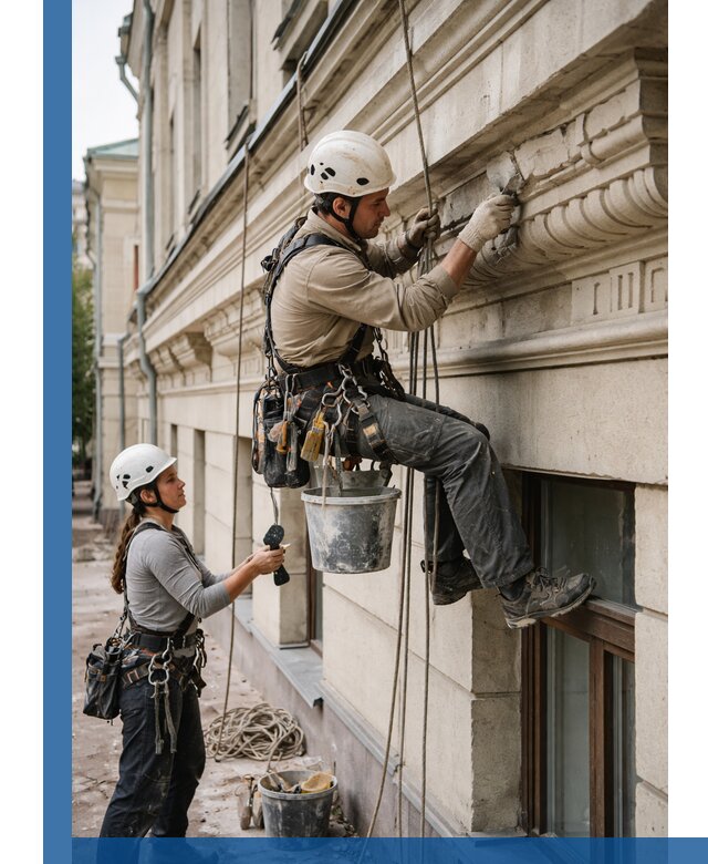 Профессиональный ремонт карнизов и молдингов в Новосибирске