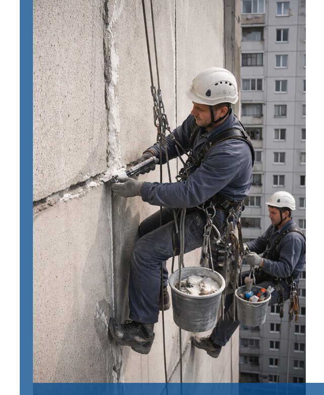 Утепление межпанельных швов в Новосибирске профессионально и надежно
