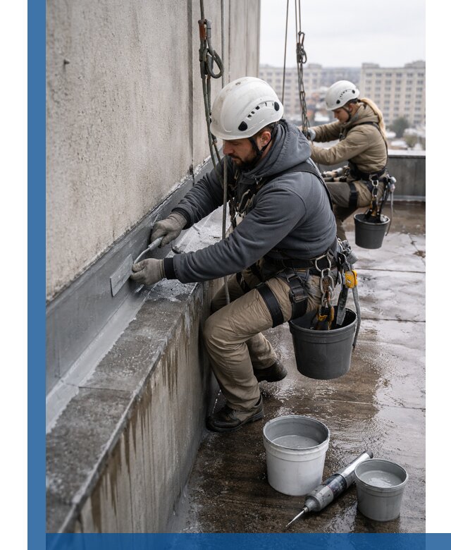 Гидроизоляция примыканий кровли в Новосибирске, гарантия надежности