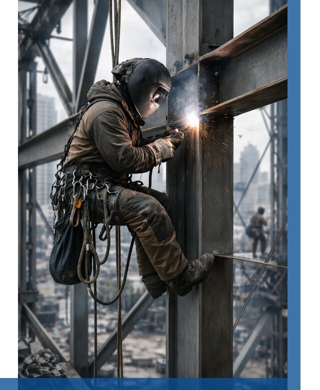 Высотные сварочные работы в Новосибирске от 3558 р. | ВЫСОТНИК-Нвс