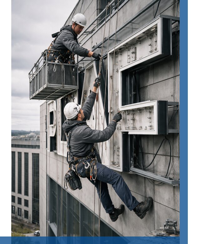 Обслуживание крышной рекламы в Новосибирске от 7625 р. | ВЫСОТНИК-Нвс