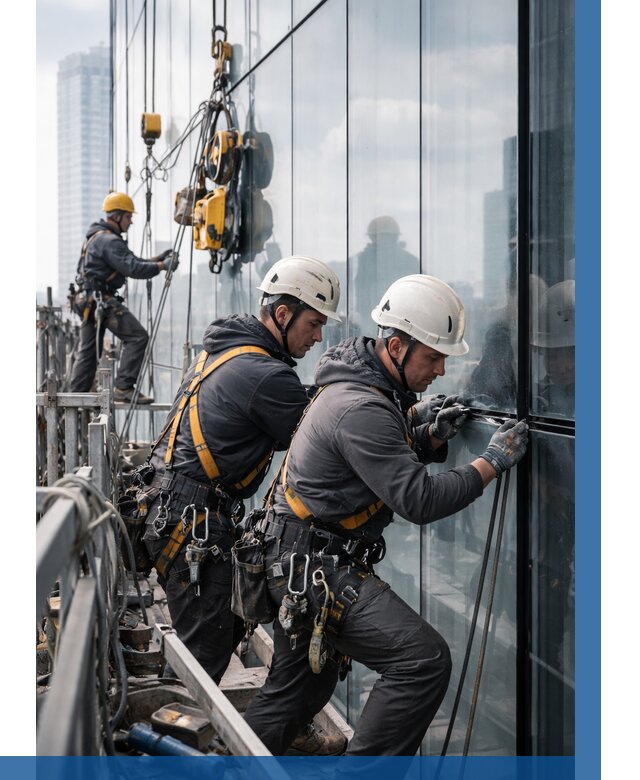 Структурное остекление фасадов в Новосибирске от 9658 р. | ВЫСОТНИК-Нвс