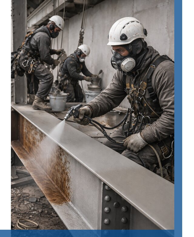 Антикоррозионная покраска металла в Новосибирске от 712 р. | ВЫСОТНИК-Нвс