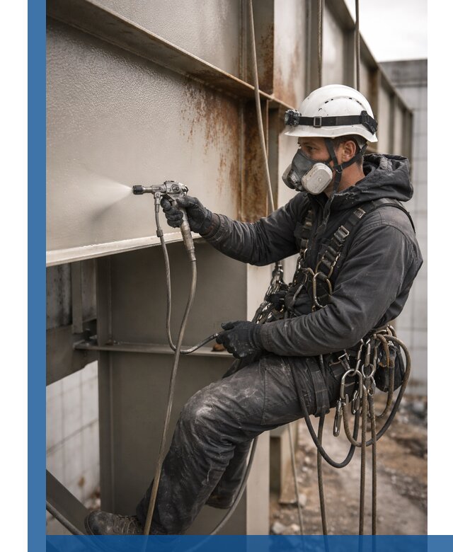 Антикоррозионная покраска металлических конструкций в Новосибирске