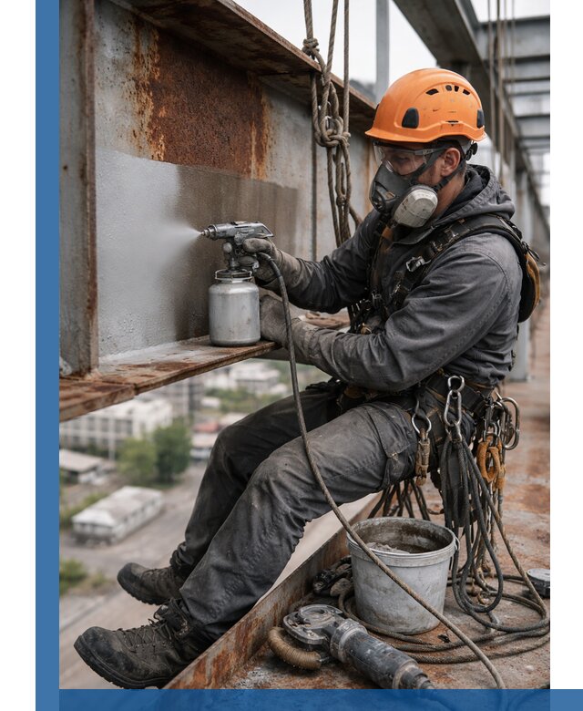 Антикоррозионная обработка металлоконструкций в Новосибирске под ключ