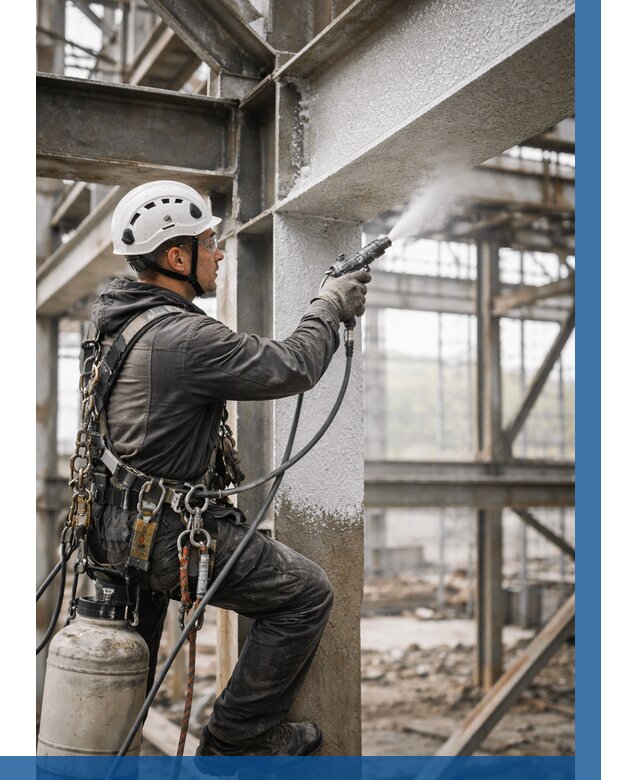 Огнезащита металлоконструкций от 762 р. | ВЫСОТНИК-Нвс в Новосибирске