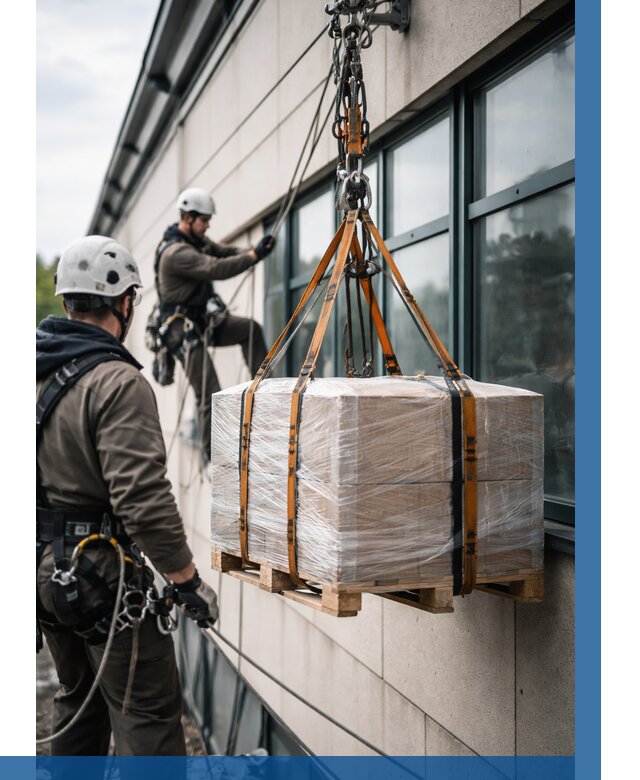 Подъем груза на высоту в Новосибирске от 3050 р. | ВЫСОТНИК-Нвс