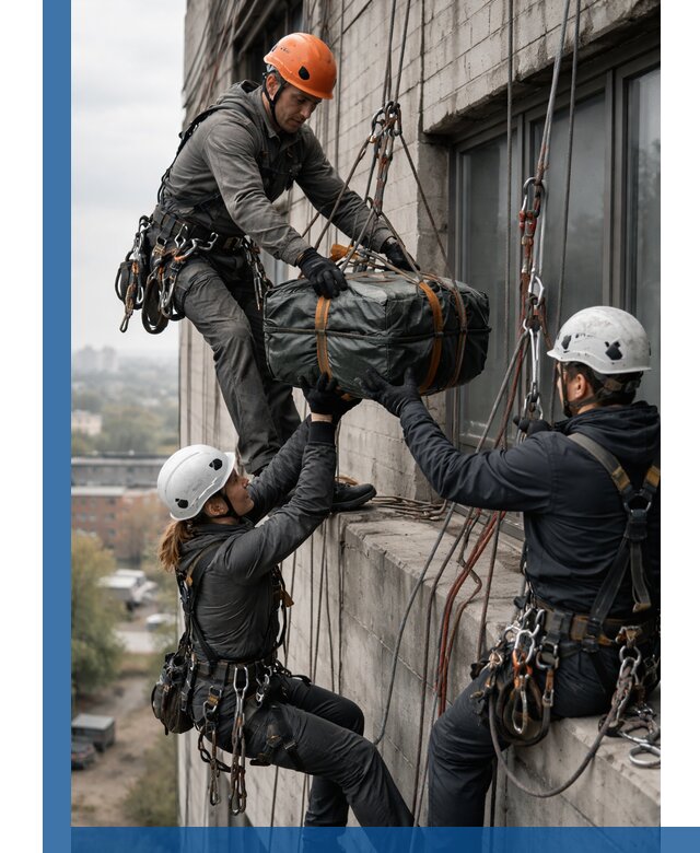 Перемещение грузов вручную в Новосибирске профессионально и безопасно
