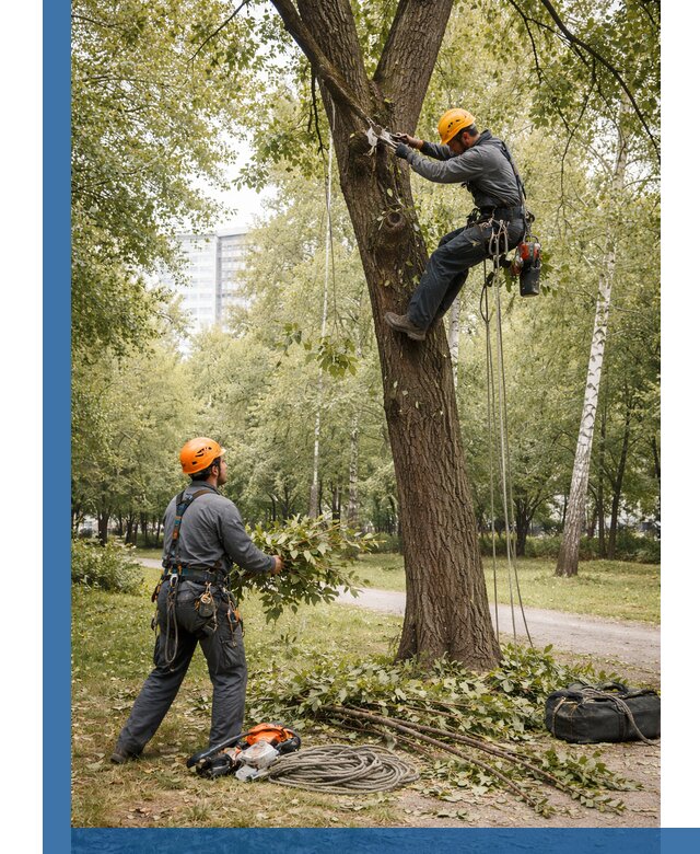Санитарная обрезка деревьев в Новосибирске, профессионально и безопасно