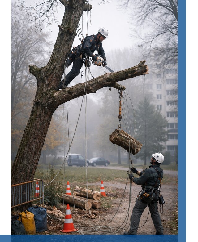 Удаление аварийных деревьев в Новосибирске от 15249 р. | ВЫСОТНИК-Нвс