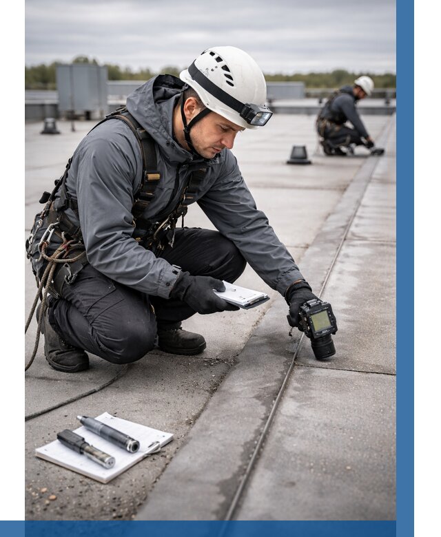 Обследование кровли на протечки в Новосибирске от 4575 р. | ВЫСОТНИК-Нвс