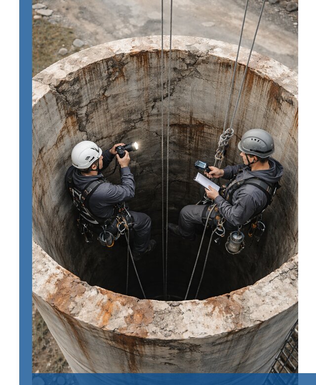 Обследование дымовой трубы: диагностика и оценка состояния в Новосибирске